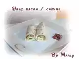 Recette Wrap au chèvre et au bacon