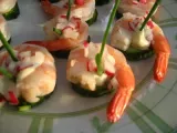 Recette Bouchées de crevettes au wasabi ou crevetttes pique atout