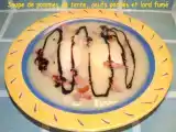 Recette Soupe de pommes de terre, oeuf poché et lard fumé