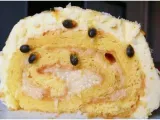 Recette Le passionnel (gâteau roulé noix de coco / fruit de la passion)