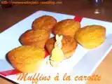 Recette Muffins carotte / oranges