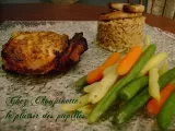 Recette Tournedos de poulet, marinade au sirop d'érable, jus d'orange et basilic