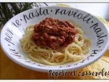 Recette Spaghetti à la sauce tomate au thon