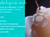 Recette Poire pochée bergamote vanille