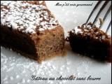 Recette Gâteau au chocolat (sans beurre)