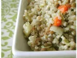 Recette Couscous de boulgour, quinoa et lentilles vertes!