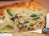 Recette Le repas vite fait bien fait : cake à la courgette, roquefort et noix