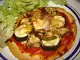 Recette Pizza aux légumes express