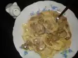 Recette Sauce aux champignons à la crème et au vinaigre balsamique