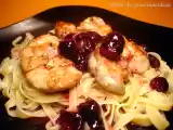Recette Ris de veau au jus de raisin