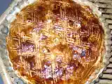 Recette Tourte saumon/poireau/oignons
