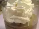 Recette Verrine chocolat, poire, chantilly