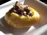Recette Pommes de terre farcies aux champignons