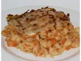 Recette Gratin de macaroni à la purée de carottes