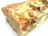 Recette Tarte aux haricots plats, tomates séchées, amandes sur pâte à la laurence salomon