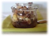 Recette Crumbles sans beurre =) pommes, chocolat et noix