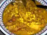 Recette Tajine d'agneau aux citrons confits et aux olives violettes