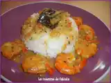Recette Gambas à la sauce curry de jamie oliver