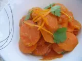 Recette Salade (tiède) de carottes (fondantes) à l'orange