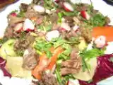 Recette Petite salade tiede de pot au feu au parfum d'asie