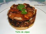 Recette Tatin aux cèpes