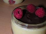 Recette Crème pâtissière vanille et son croquant au chocolat aux framboises