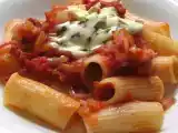 Recette Rigatoni all'arrabiata con chorizo