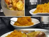 Recette Poulet au citrons confits & purée de patates douces