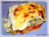 Recette Lasagnes aux lentilles et cantal