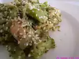 Recette Wok brocoli, saumon et sésame
