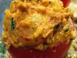 Recette Tomate farcie au cabillaud.
