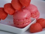 Recette Macarons a la fraise tagada