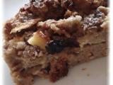 Recette Pudding aux pommes et raisins de mon enfance # recette récup' 1