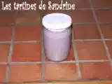 Recette Yaourts au coulis de myrtille.