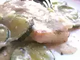 Recette Gratin d'aiglefin aux courgettes