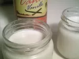 Recette Yaourts au sirop de sucre de canne à la vanille