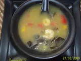 Recette Soupe de crevettes et légumes