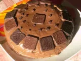 Recette Gâteau fourré à la noix de coco nappé au chocolat