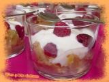 Recette Verrines pommes tapioca yaourt