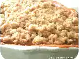 Recette Crumble de tomate sechees, chevre, et parmesan