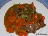 Recette Boeuf aux carottes à la coriandre