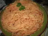 Recette Pâtes : sauce tomate / ricotta