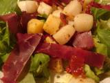 Recette Petites salades entre terre et mer