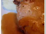 Recette Petites côtes de porc sauce pomme