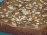 Recette Gâteau chocolat fondant, aux amandes effilées