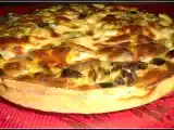 Recette Tarte allégée aux légumes et mozarella