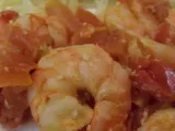 Recette Crevettes aux tomates et à l'ail