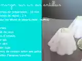 Recette Blanc-manger light... sur un air antillais