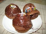 Recette Petits gâteaux au chocolat et délicieux glaçage