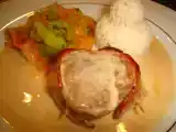 Recette Filet mignon de porc sauce crèmée au paprika et au vin doux de maury
